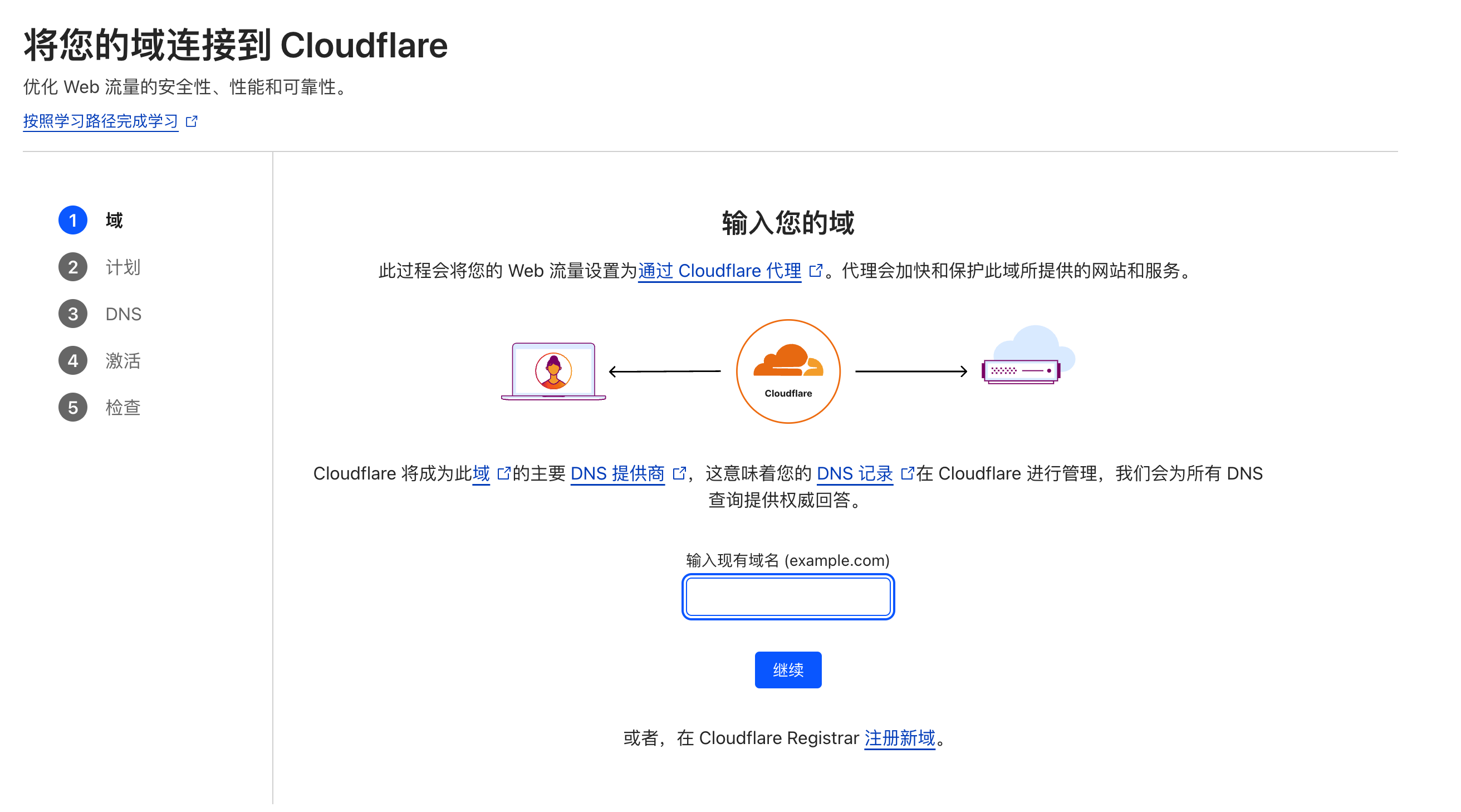 域名迁移至 cloudflare